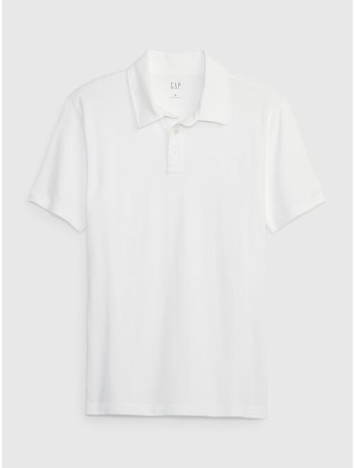 Gap Refined Pique Polo Shirt