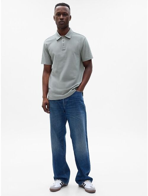 Gap Refined Pique Polo Shirt