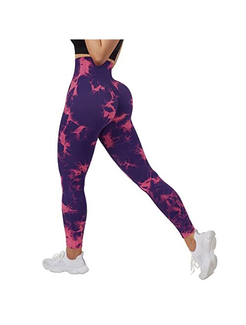 SUUKSESS Women Contour Scrunch Butt Lifting Leggings Seamless Workout Yoga Pants