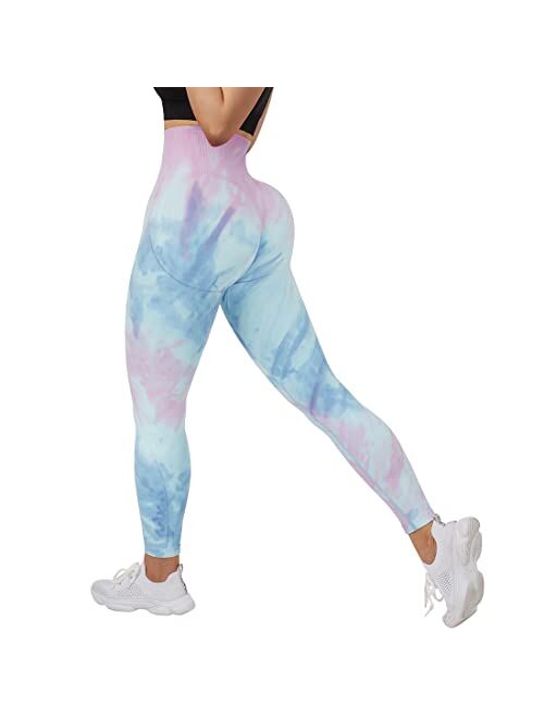 SUUKSESS Women Contour Scrunch Butt Lifting Leggings Seamless Workout Yoga Pants