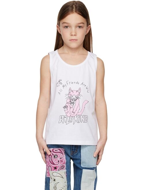 WILDKIND Kids White Samarria T-Shirt