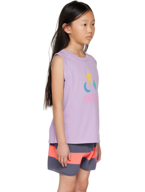 JELLYMALLOW Kids Purple 'Magique' Tank Top