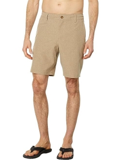 Reserve Heather 19" Hybrid Shorts