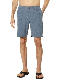 Reserve Heather 19" Hybrid Shorts