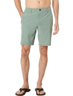 Reserve Heather 19" Hybrid Shorts