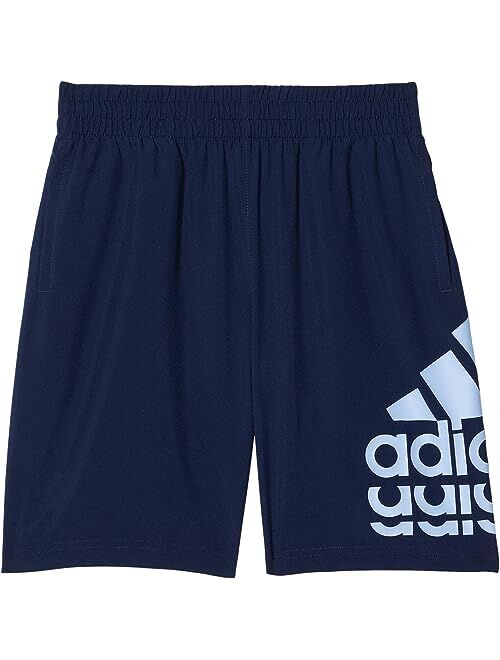 adidas Kids Essentials Woven Logo Shorts (Big Kids)