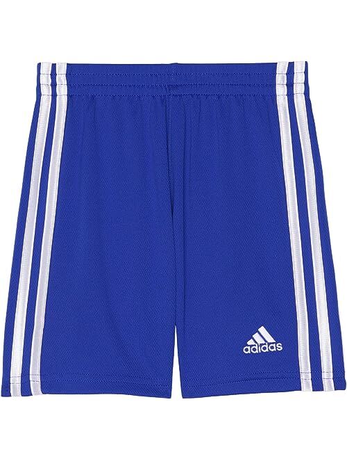 adidas Kids Classic Mesh 3-Stripes Shorts (Toddler/Little Kids)