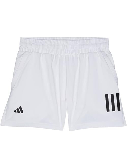 Kids Club Tennis 3-Stripes Shorts (Little Kids/Big Kids)