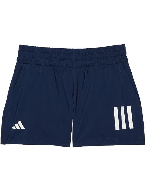 adidas Kids Club Tennis 3-Stripes Shorts (Little Kids/Big Kids)