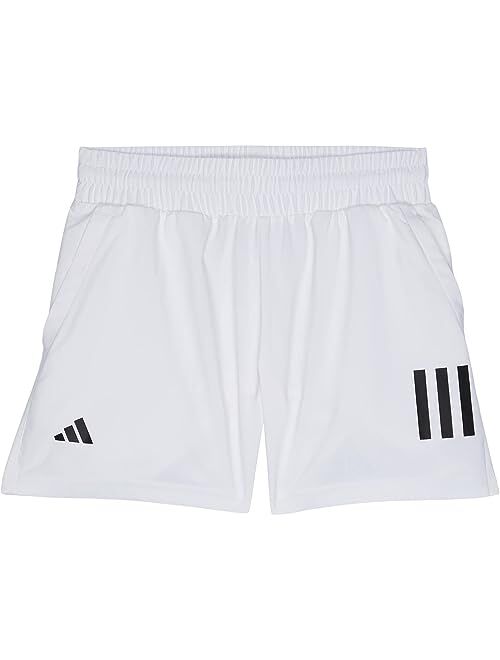 adidas Kids Club Tennis 3-Stripes Shorts (Little Kids/Big Kids)