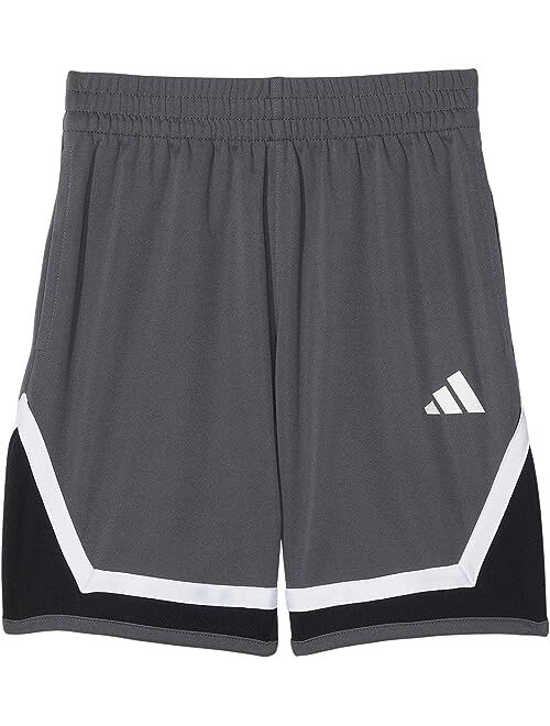 adidas Kids Legends Pro Basketball Shorts (Big Kids)