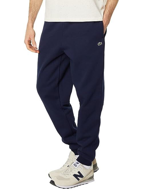 Lacoste Essentials Fleece Sweatpants with Ribbed Ankle Opening