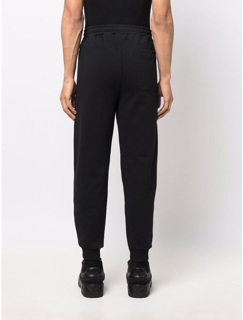 Helmut Lang logo-print tapered track pants