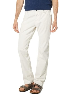 Everett Slim Straight Leg Twill Pants