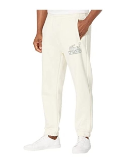 Relaxed Fit Track Pants with Adjustable Waist