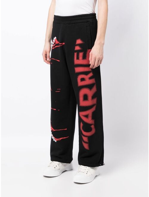 JW Anderson Carrie slip-on track pants