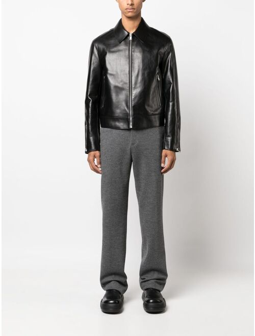 Lanvin high-rise straight-leg trousers