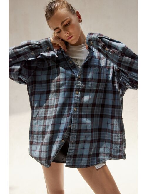 Urban Renewal Remade Overdyed Flannel Shirt