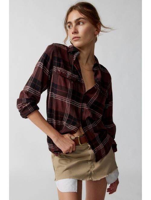 Urban Renewal Vintage Shrunken Flannel Shirt