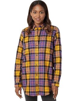 Scotch Plaid Flannel Tunic