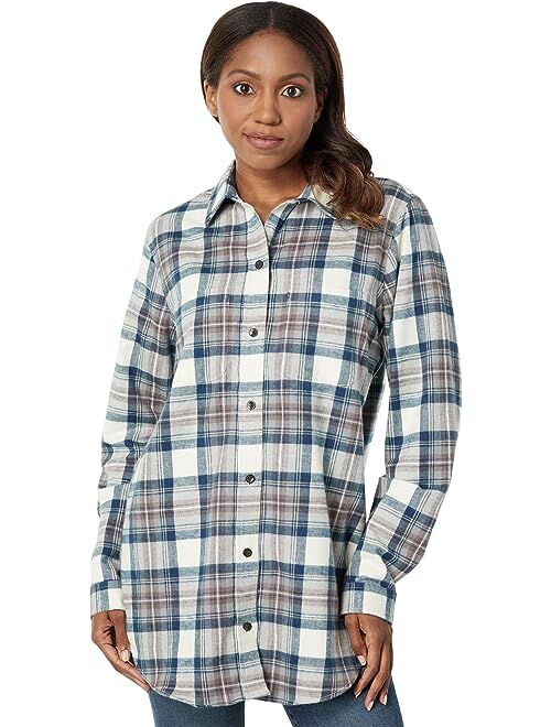 L.L.Bean Scotch Plaid Flannel Tunic