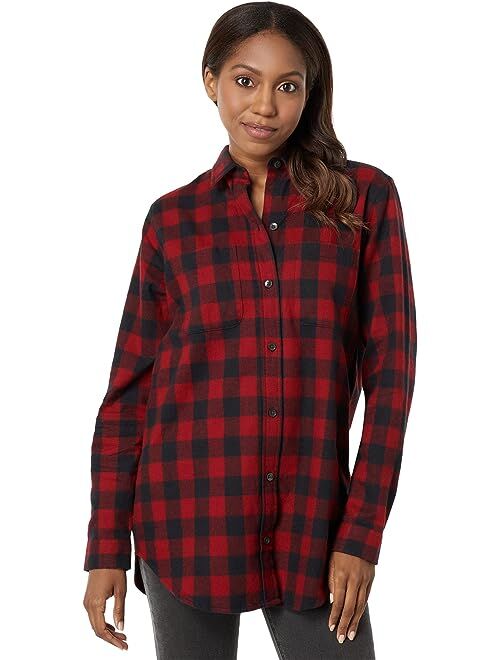 L.L.Bean Scotch Plaid Flannel Tunic