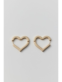 Heart Hoop Earring