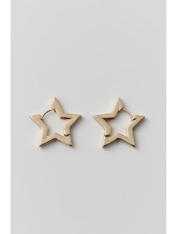 Star Hoop Earring