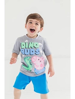 Peppa Pig Graphic T-Shirt & Mesh Shorts Set