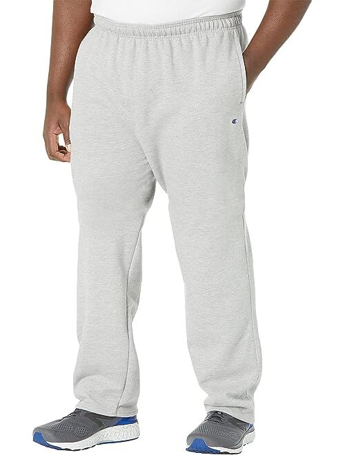 Champion Big & Tall Powerblend Fleece Open Bottom Pants