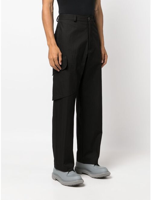 Studio Nicholson straight-leg cargo trousers