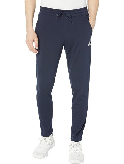 adidas Essentials Single Jersey Tapered Open Hem Pants