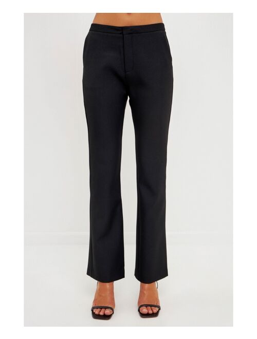 ENDLESS ROSE Women's Slim Fit Trousers