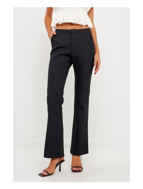 ENDLESS ROSE Women's Slim Fit Trousers