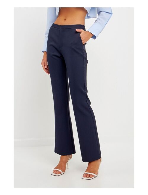 ENDLESS ROSE Women's Slim Fit Trousers