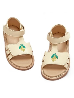 GINFIVE Toddler Girls Sandals Little Girls Kids Shoes Girls Toddler Sandals