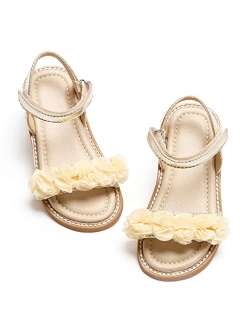 GINFIVE Toddler Girls Sandals Little Girls Kids Shoes Girls Toddler Sandals