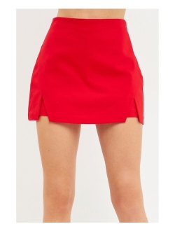 Women's Cut Out Mini Skort