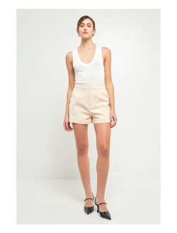 Women's Tailored Basic Shorts