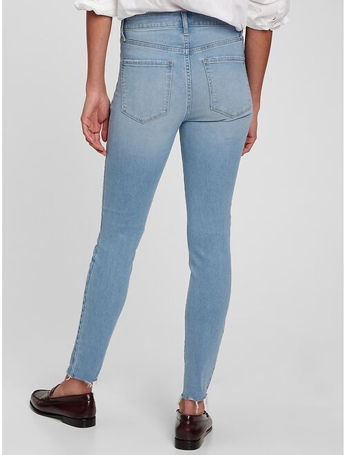 Gap High Rise Universal Jeggings with Washwell