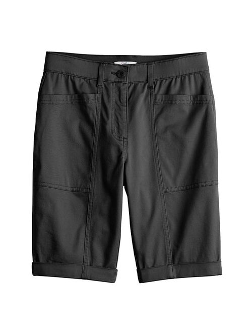 Women's Croft & Barrow Comfort Waist Chino Shorts