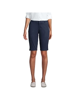 School Uniform Young Women's Stretch Chino Bermuda Shorts