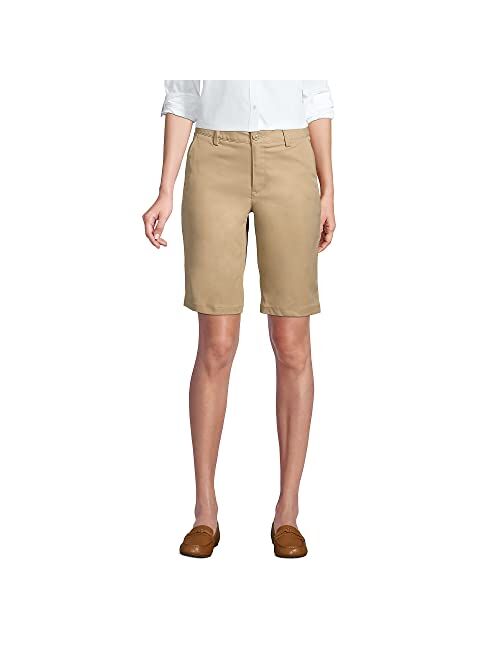 Lands' End School Uniform Women's Active Chino Shorts