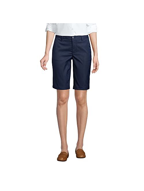 Lands' End School Uniform Women's Active Chino Shorts