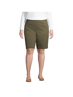 womens Mid Rise Pull On 10inKnockabout Chino Bermuda Shorts