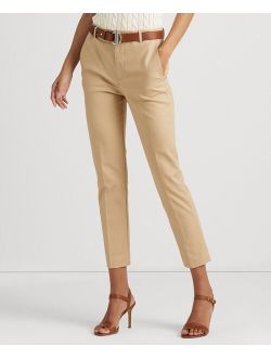 Lauren Ralph Lauren Double-Faced Stretch Cotton Pant