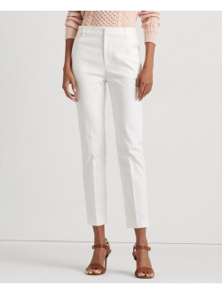 Lauren Ralph Lauren Double-Faced Stretch Cotton Pant