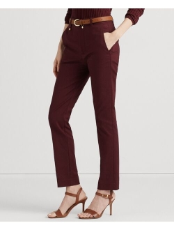 Lauren Ralph Lauren Double-Faced Stretch Cotton Pant