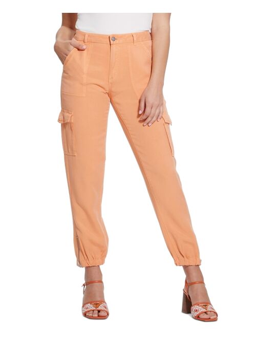 GUESS WOMEN'S Bowie Cargo Chino Pants