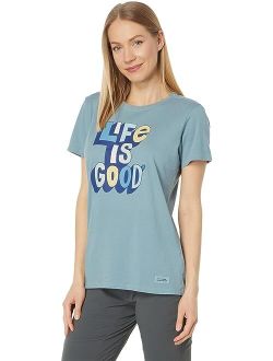 Life is Good Freestyle Short Sleeve Crusher-Lite Tee